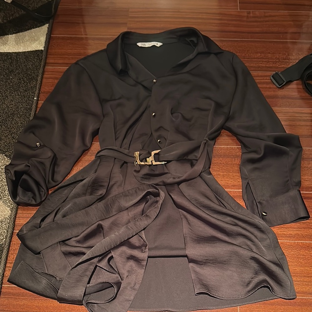 Elegant Black Dress by Zara